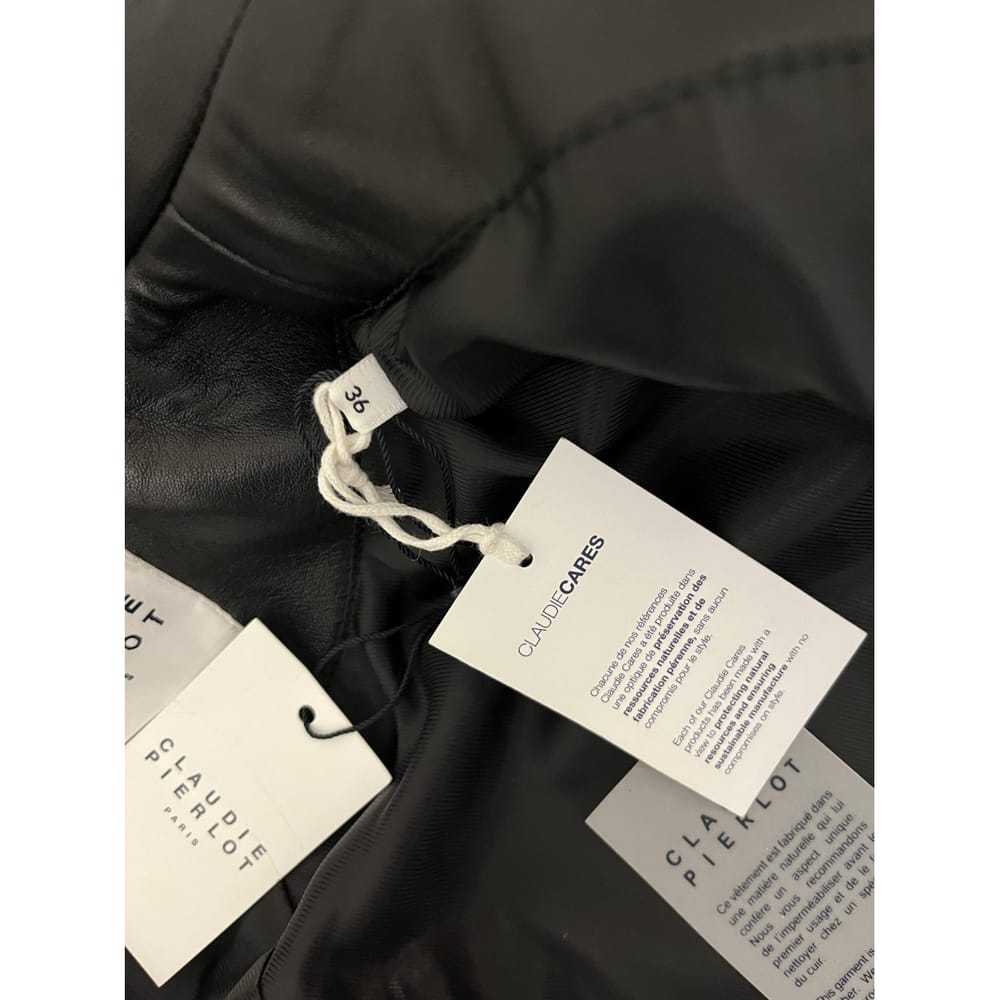 Claudie Pierlot Leather biker jacket - image 3