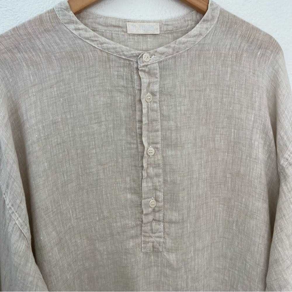CP Shades 100% linen shirt medium - image 2