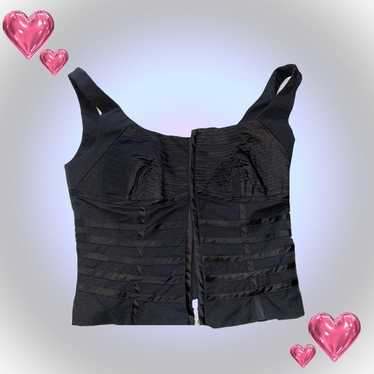 Black vintage Cache corset top