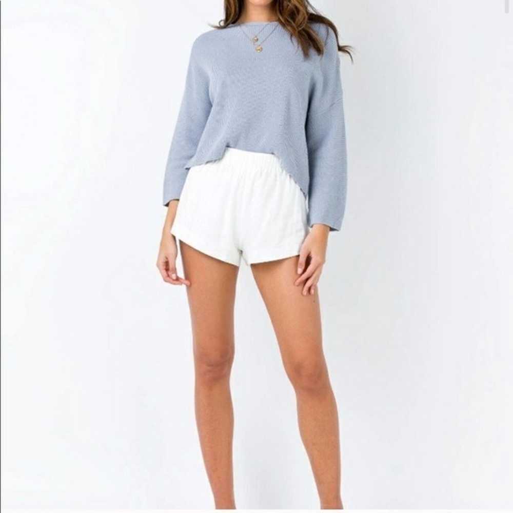 Vince Cashmere Ribbed Boat Neck Sweater - image 1