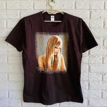 Taylor Swift "Speak Now" 2011 Tour Brown Shirt Siz