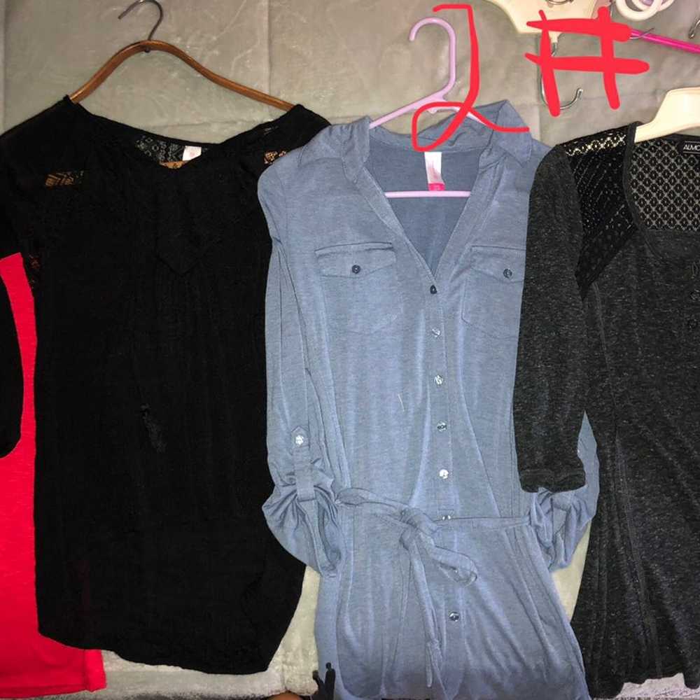 Huge Lot Of Name Brand S & Xs Clothes - image 2