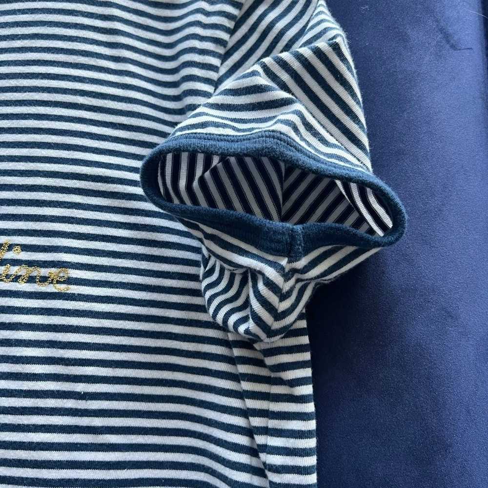 CELINE EMBROIDERED T-SHIRT IN STRIPED COTTON - image 3