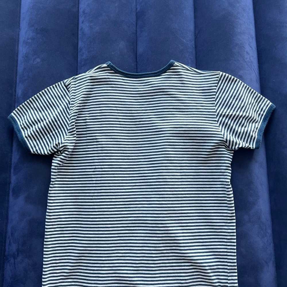 CELINE EMBROIDERED T-SHIRT IN STRIPED COTTON - image 4