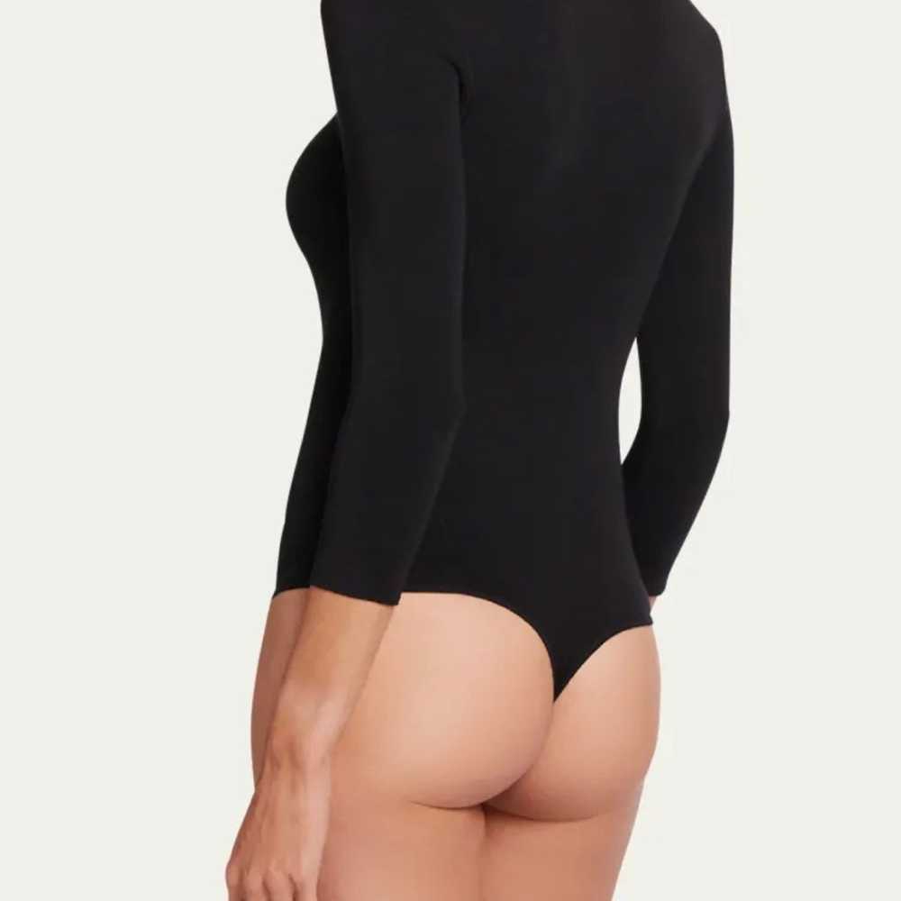 Wolford Tokyo Thong Bodysuit-Black-Size Small - image 2