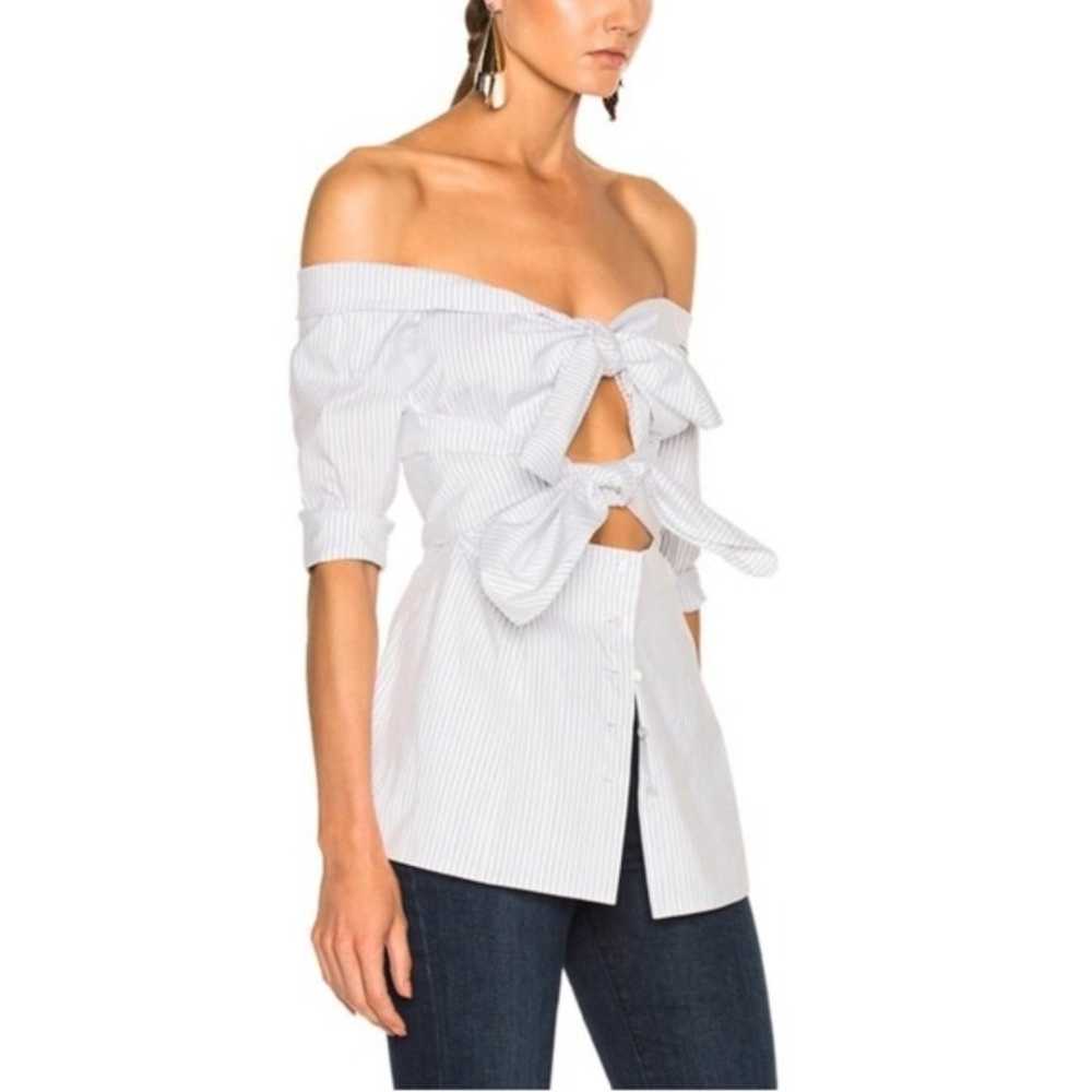 Isa Arfen Double Knot Striped top - image 4