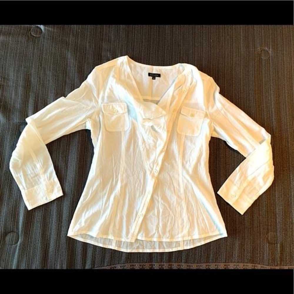 Classic White Blouse Button Shirt - image 1