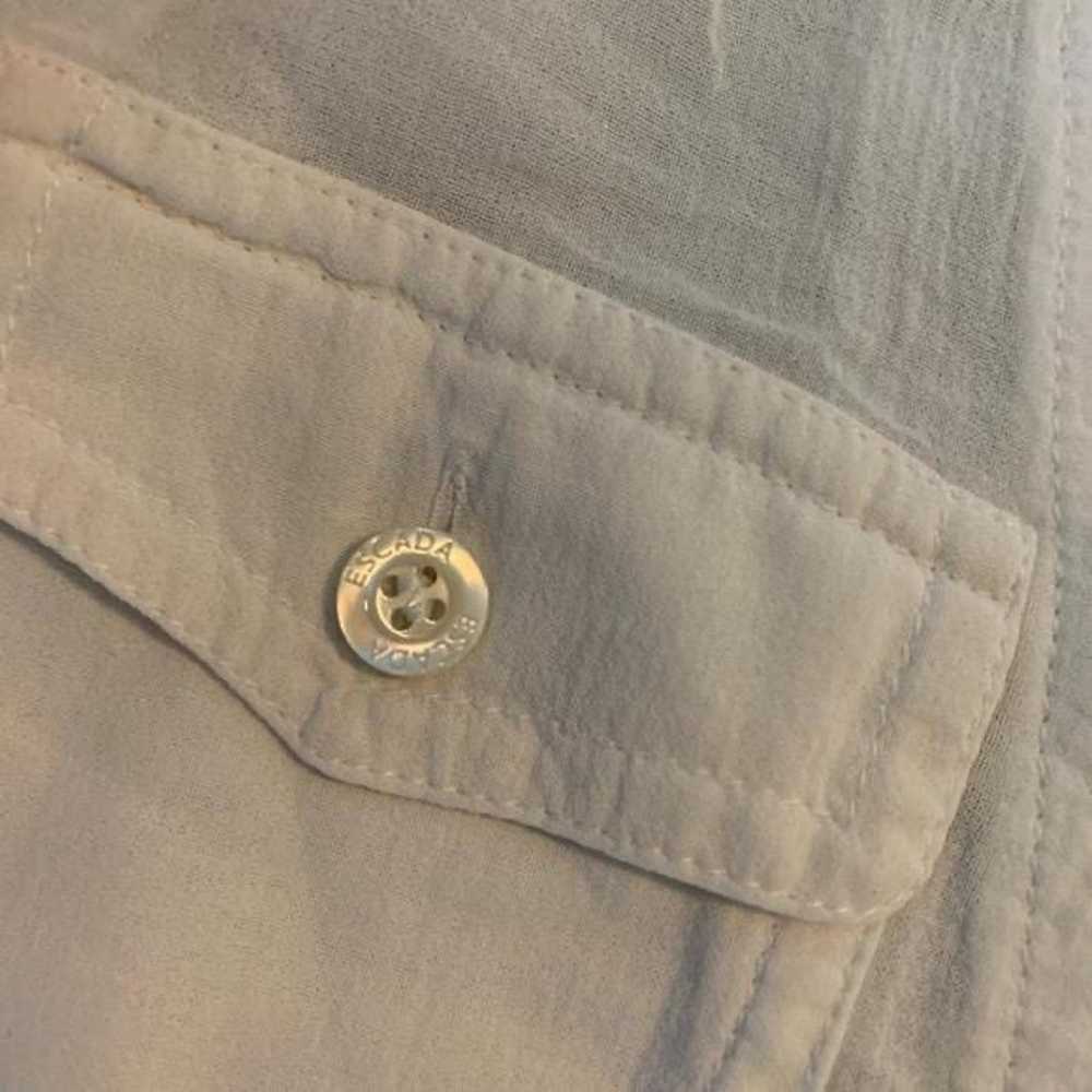 Classic White Blouse Button Shirt - image 3