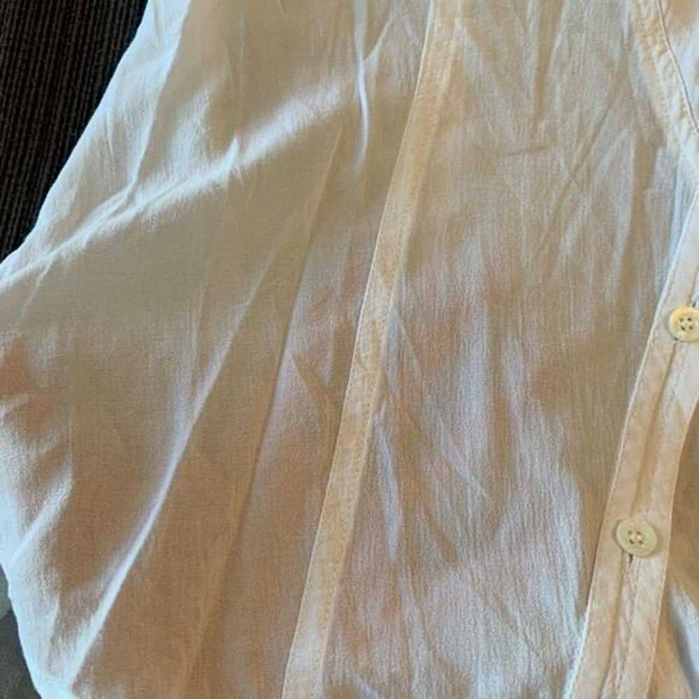 Classic White Blouse Button Shirt - image 4