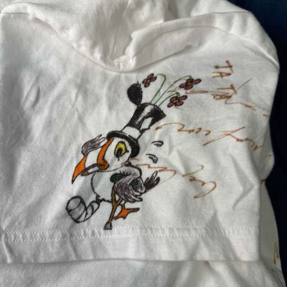 Burberry Crewneck Sketch-Print Cotton T-Shirt - image 4