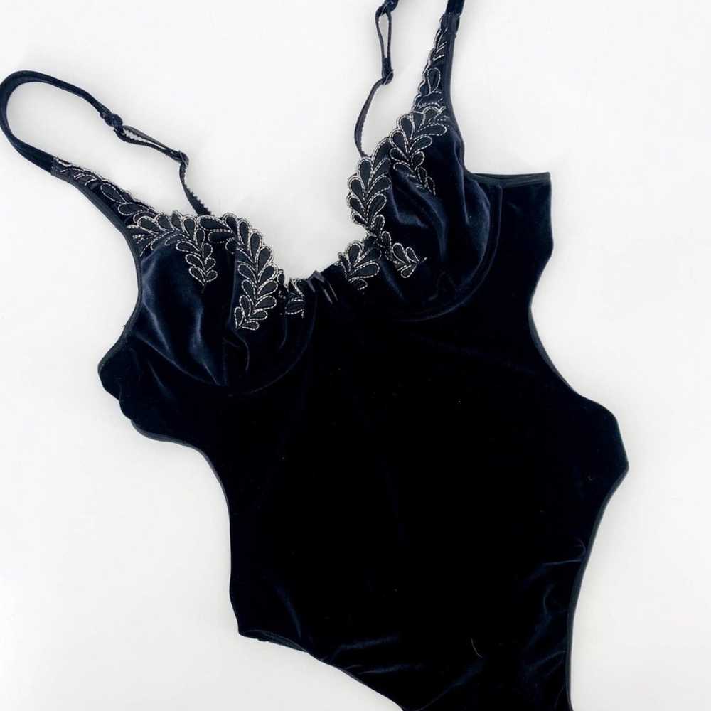 Victorias Secret Velvet Bodysuit - image 4