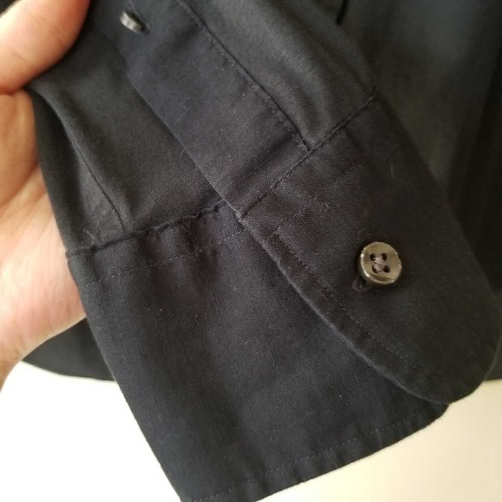 Ralph Lauren Black Label Black Button Down Shirt - image 12