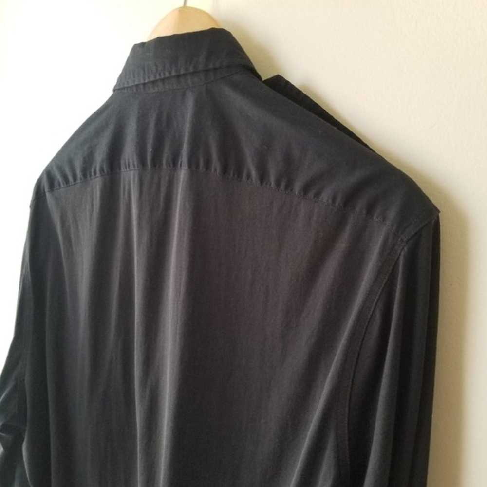 Ralph Lauren Black Label Black Button Down Shirt - image 8