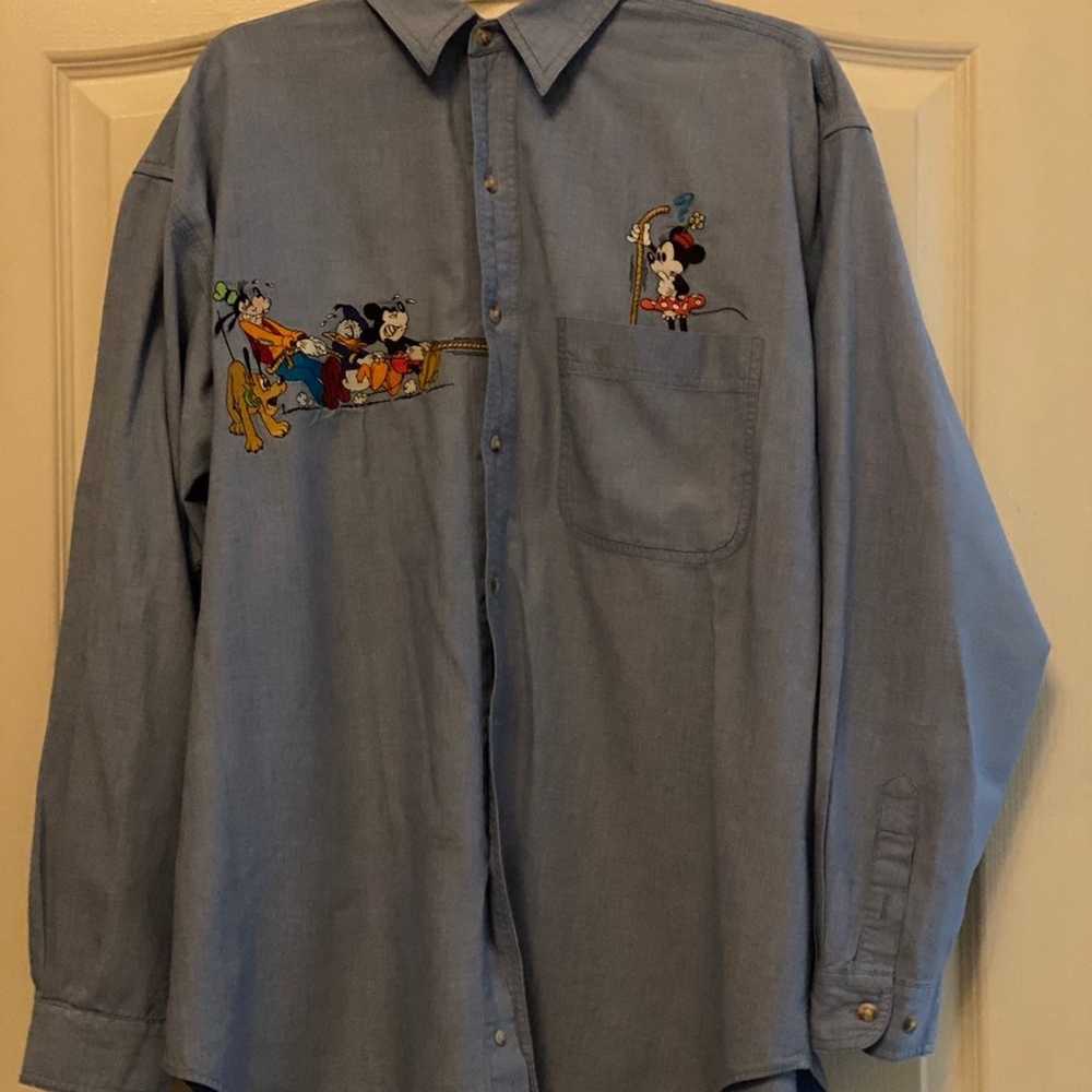 Disney buttondown shirt. - image 2