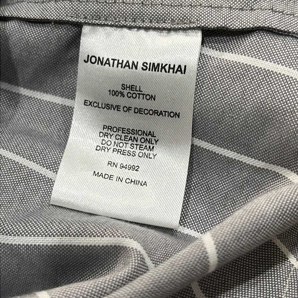 Jonathan Simkhai Bold Stripe Poplin Off-the-Shoul… - image 7