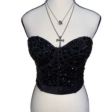 Vintage 2000’s White House Black Market corset-like