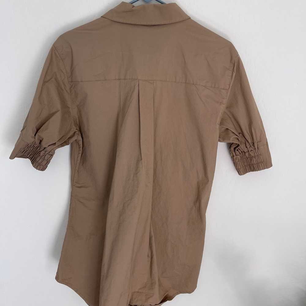 L'ACADEMIE Side Button Asymmetrical Shirt Size Sm… - image 2
