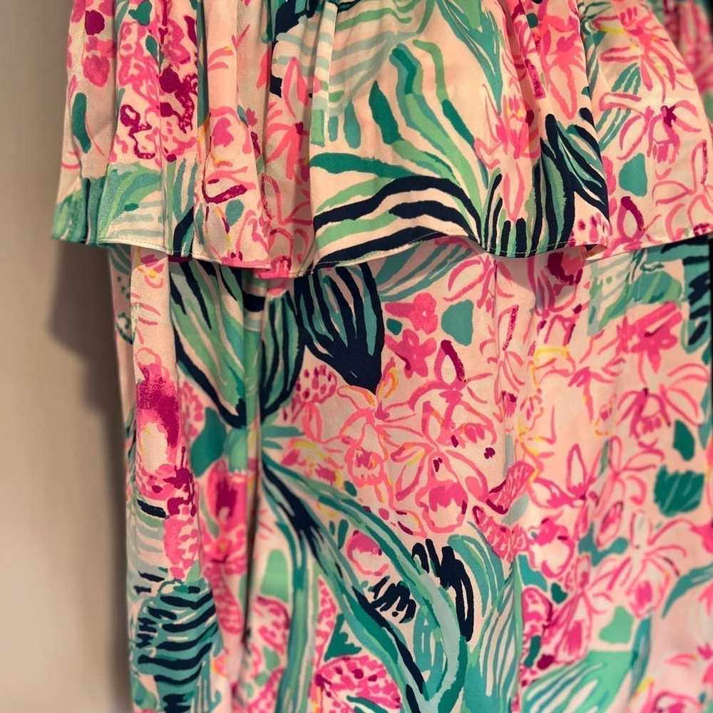 Lilly Pulitzer  off the shoulder  floral  blouse … - image 7
