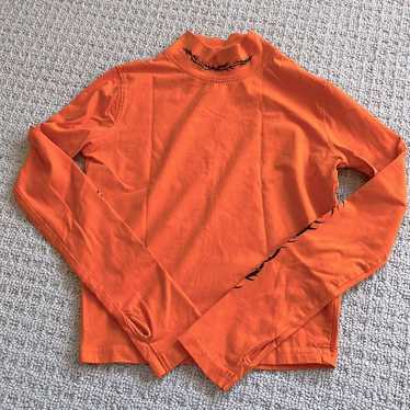 Wasted Paris orange top