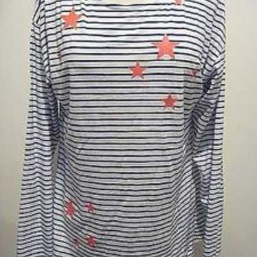 chinti & parker striped star shirt small - image 1