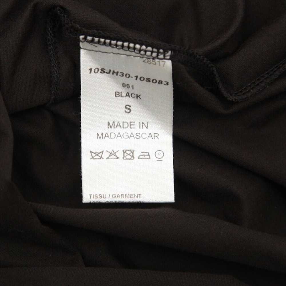 CHLOE T-Shirt Top Black Cotton Beaded Sm - image 7