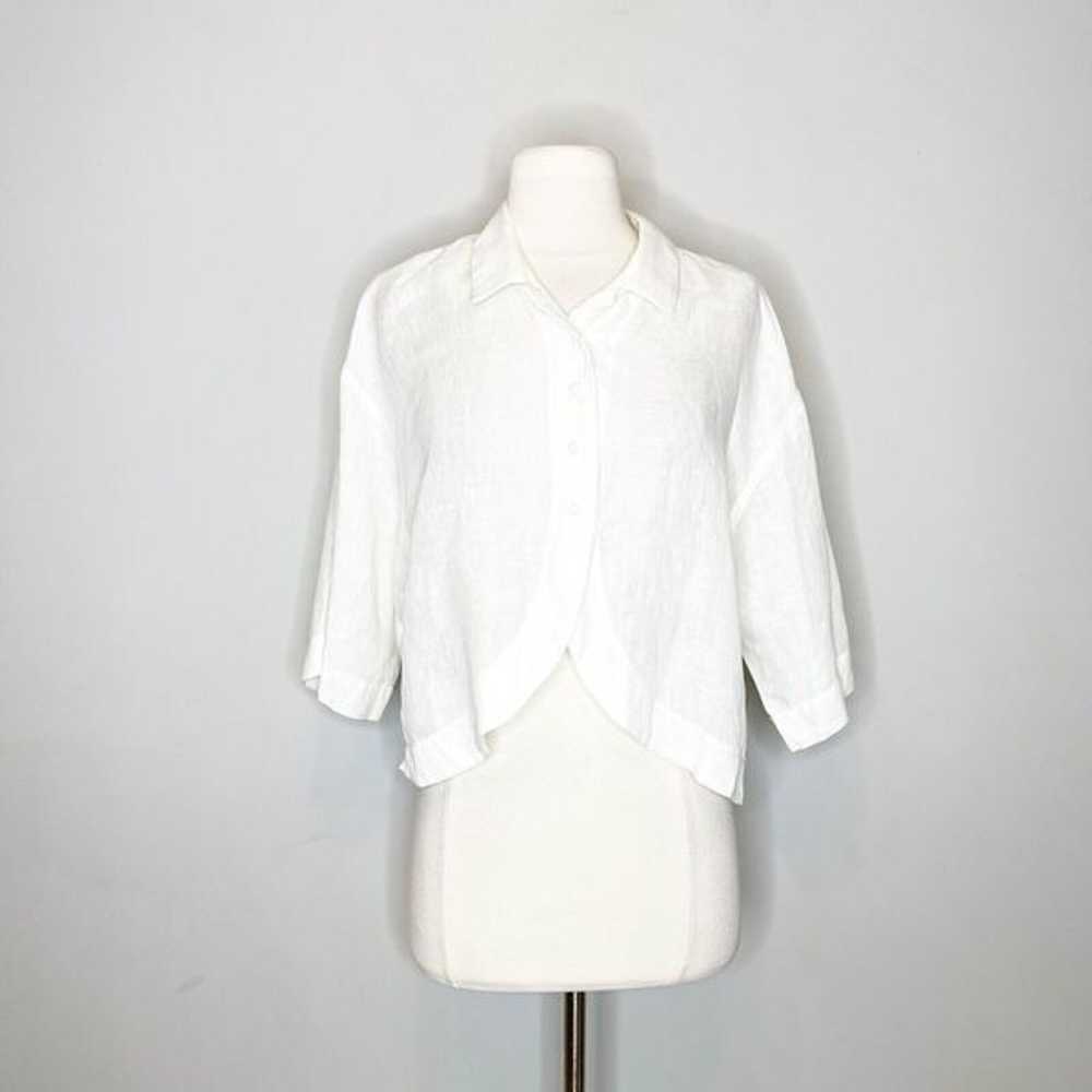 Vintage 90s Size 8 Nicole Miller Sport White Line… - image 2