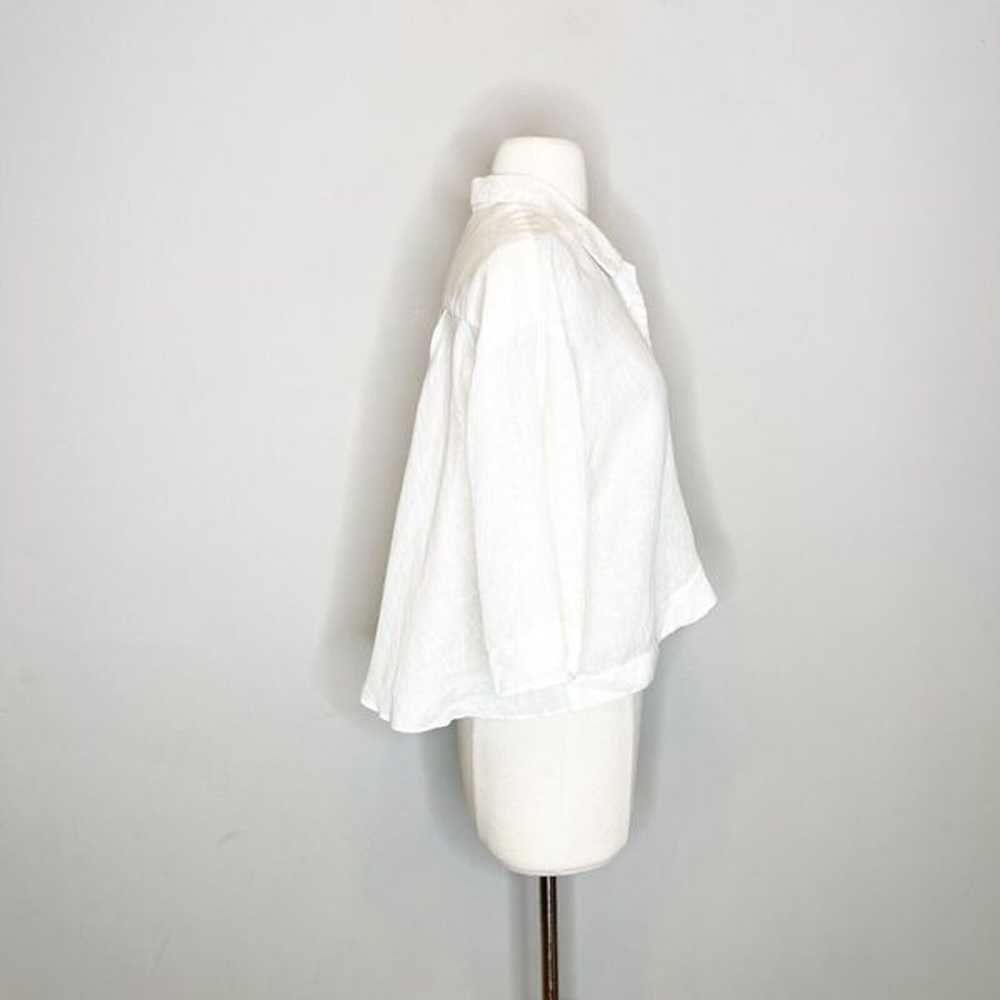 Vintage 90s Size 8 Nicole Miller Sport White Line… - image 4