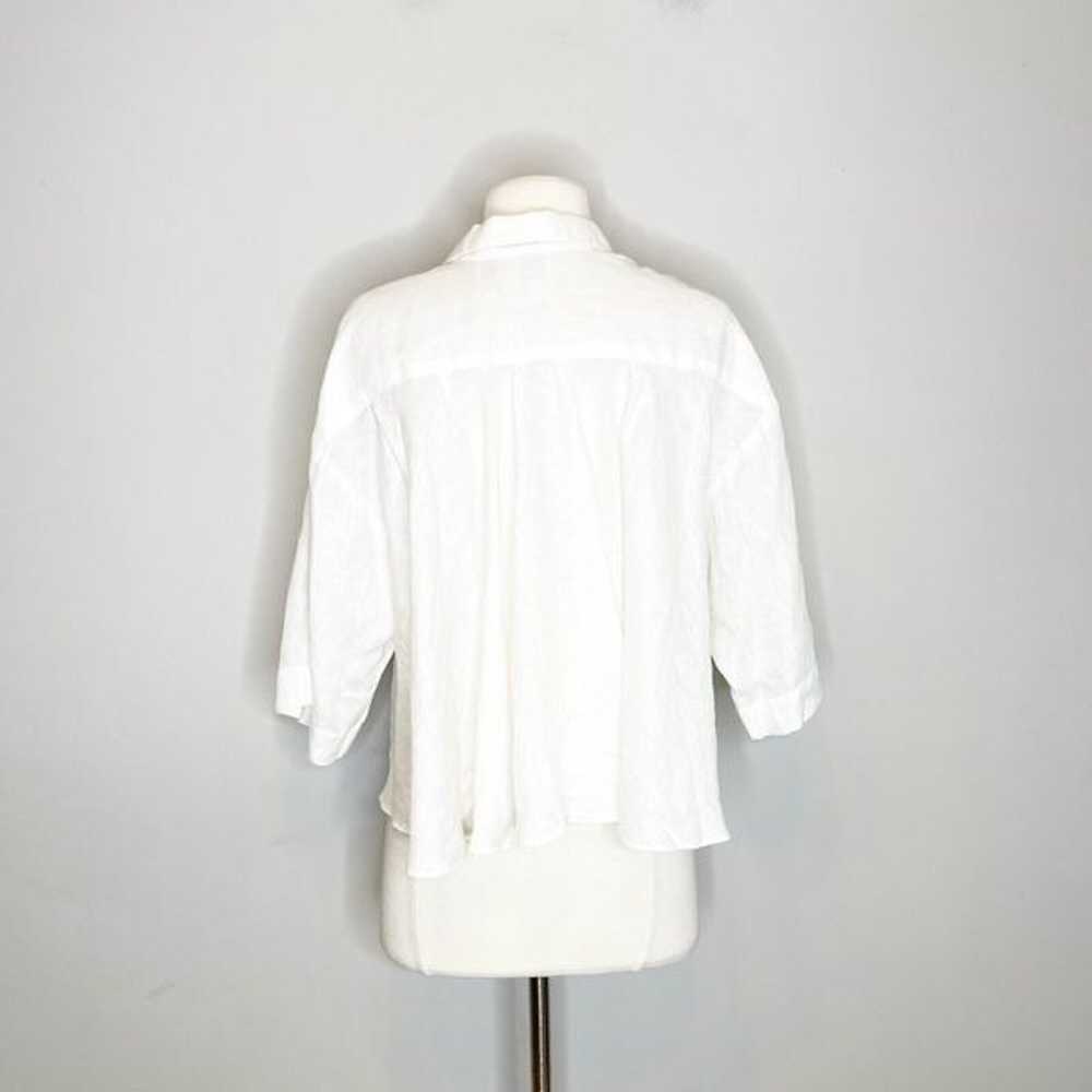 Vintage 90s Size 8 Nicole Miller Sport White Line… - image 5