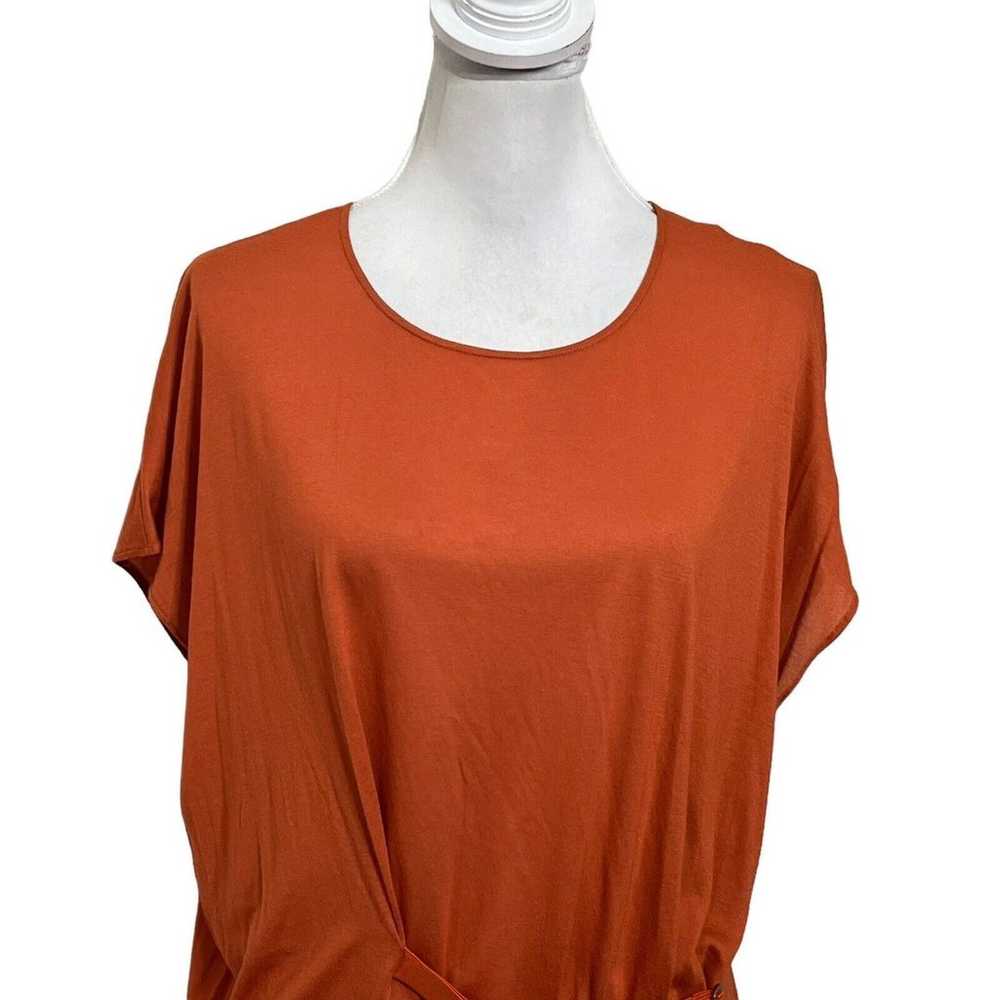 Maison Margiela Blouse Short Sleeves Top  Orange … - image 2