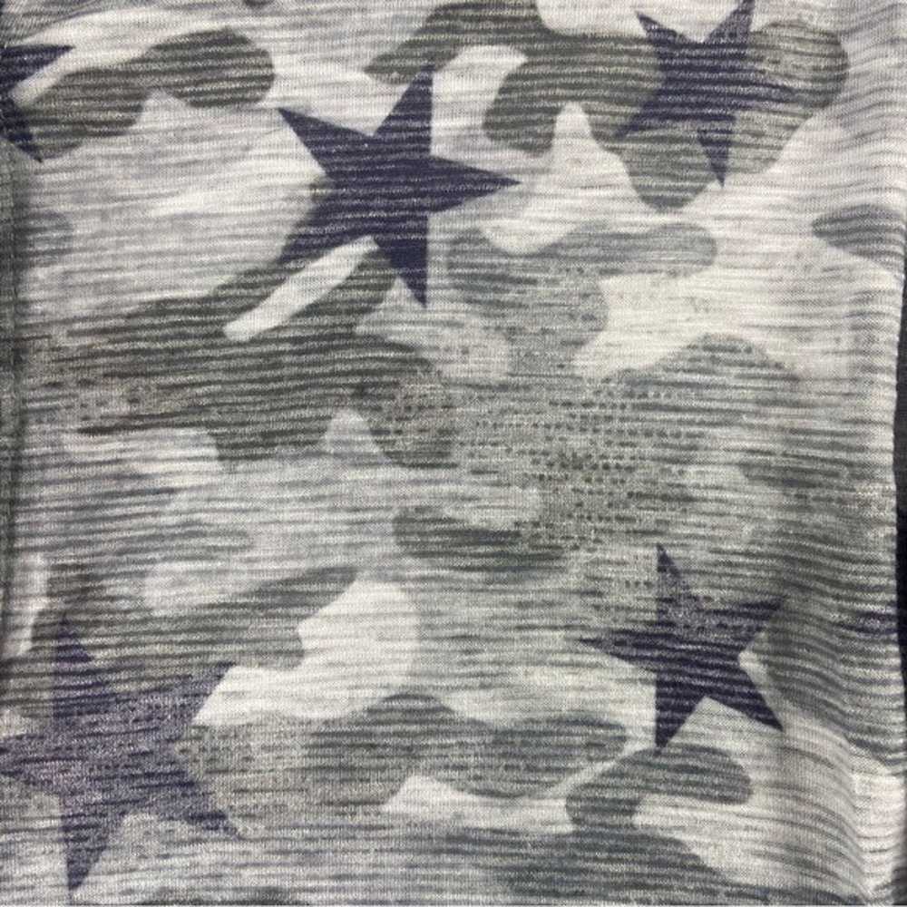 David Cline Shirt collar gray Camo camouflage sta… - image 7