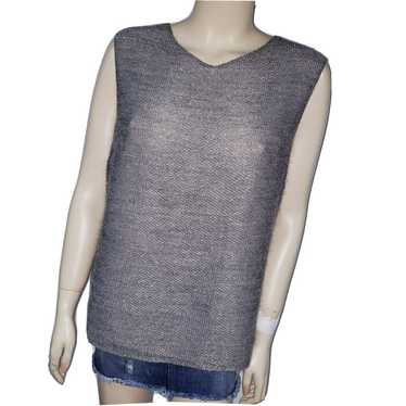 Vtg Valentino Miss V Mohair Wool Top 14