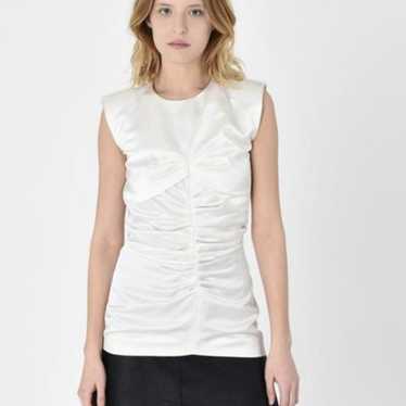 Isabel Marant satin ruched blouse 34 - image 1