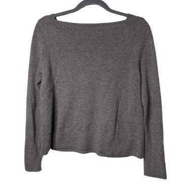 MM Lafleur Kendal Sweater 100% Cashmere in grey sz
