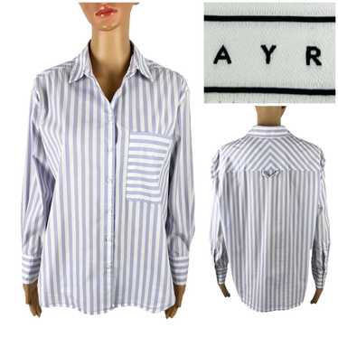 AYR Women Small Deep End Oversized Button Down Sh… - image 1