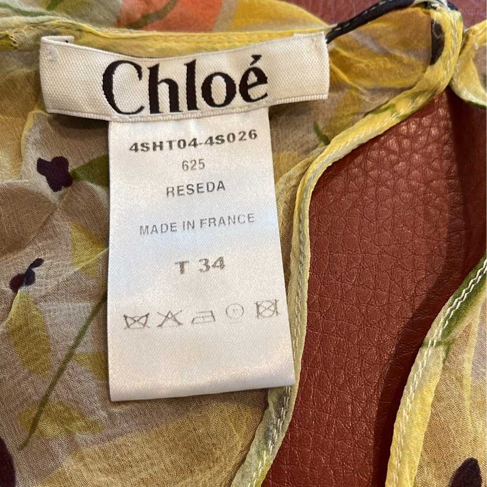 Chloe sheer silk tops - image 2