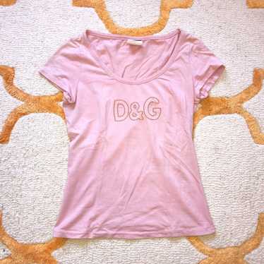 Pink Logo D&G Tee - image 1