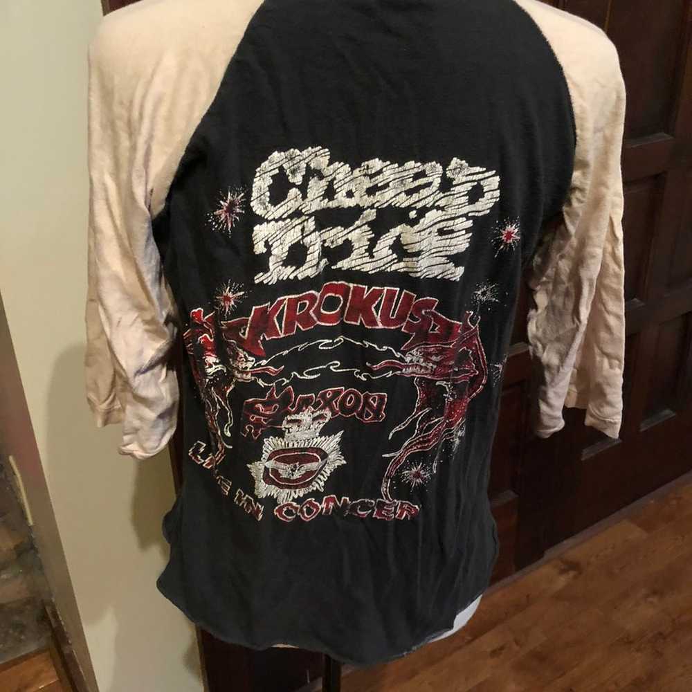 Vintage Cheap Trick Krokus Tour Shirt - image 4