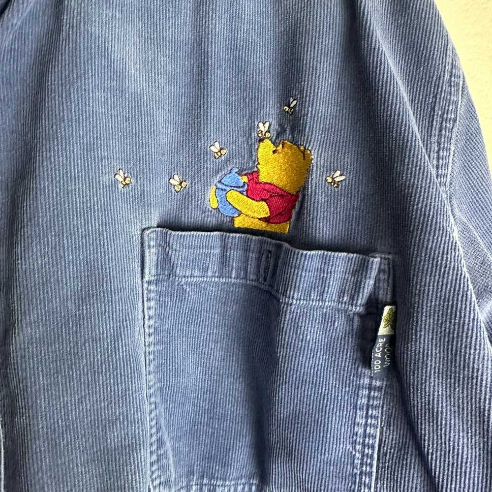 Winnie The Pooh Disney Vintage Button Up Shirt Wo… - image 3