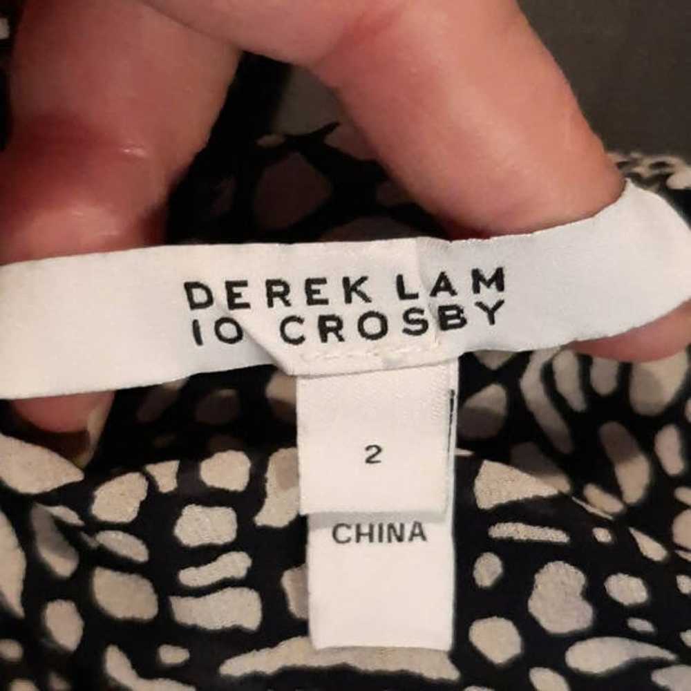 Derek Lam 10 Crosby Long Sleeve Cold Shoulder Hal… - image 5
