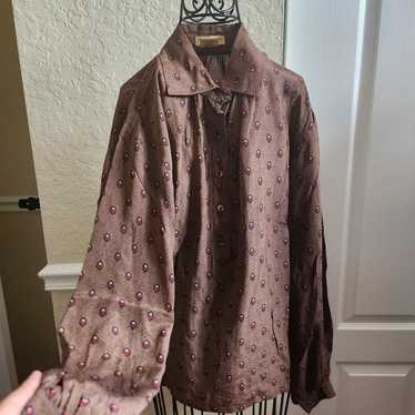 Jean Halm silk shirt size 40 made in France