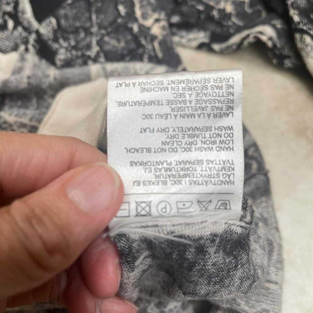 Acne studioSnake cardigan animal print cotton lon… - image 5