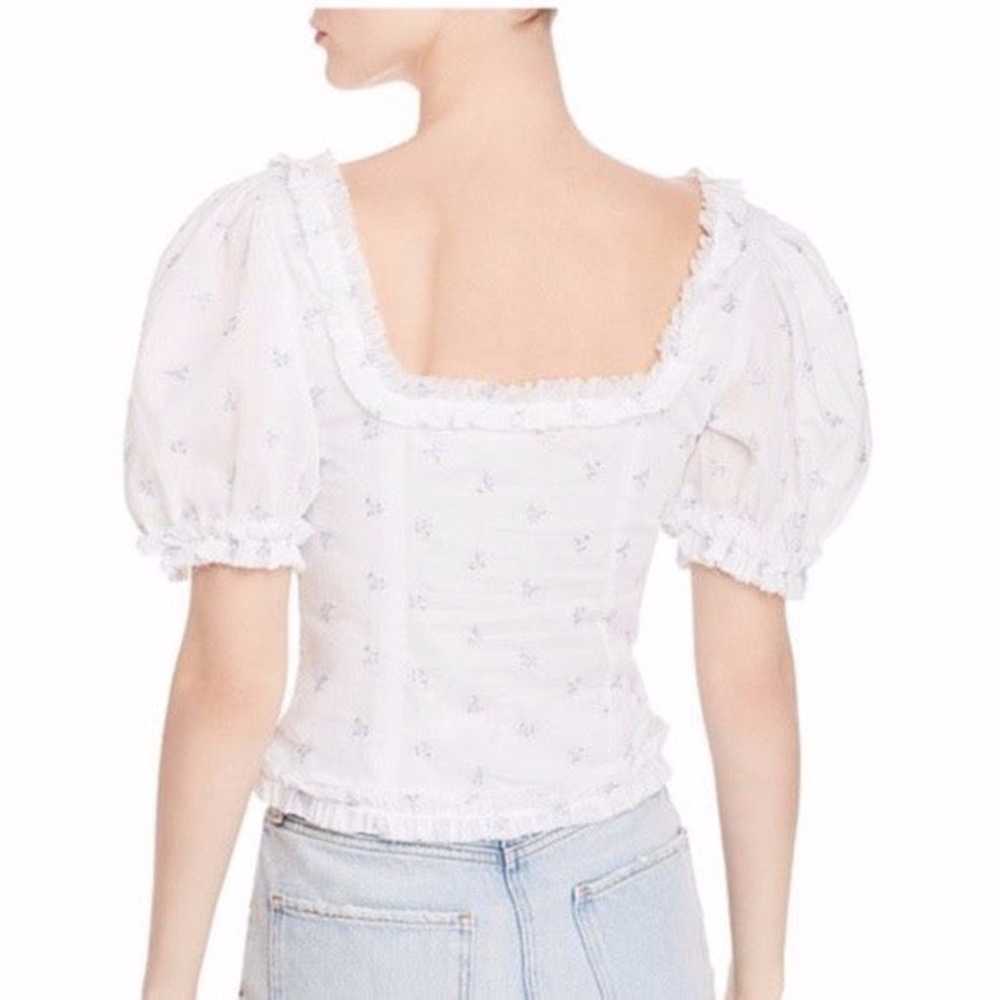 NEW For Love and Lemons Delilah Crop Top - image 9