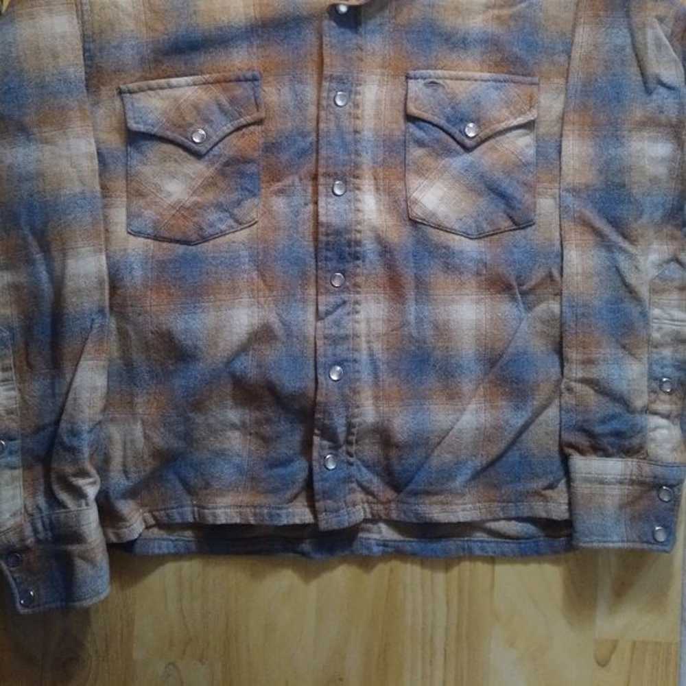 Vintage Pendleton High Grade Western Flannel Wool… - image 3