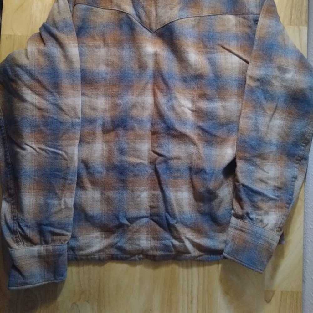 Vintage Pendleton High Grade Western Flannel Wool… - image 6