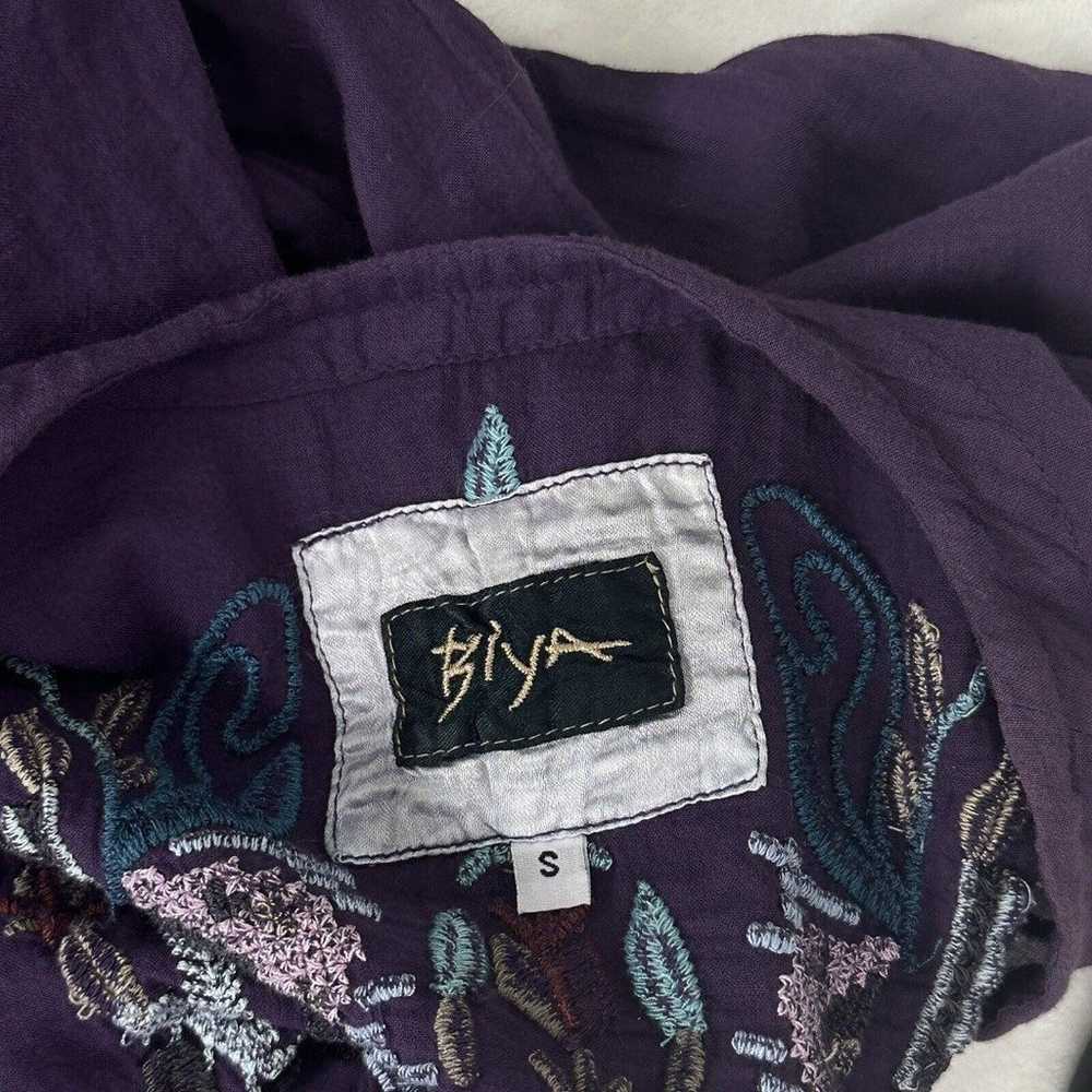 Johnny Was Biya Soft 100% Cotton Embroidered Tuni… - image 11