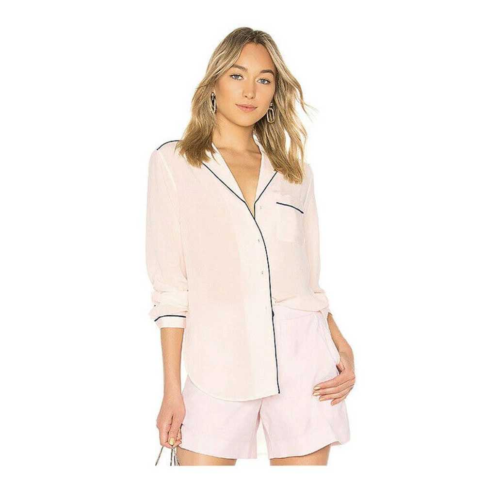 Rag And Bone Alyse Baby Pink Button Down - image 1