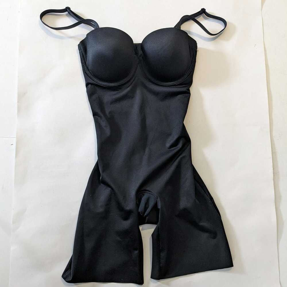SPANX Suit Your Fancy Strapless Cupped Mid-Thigh … - image 2
