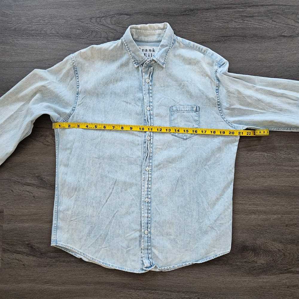 Frank & Eileen Acid Washed Luke Button Down Top S… - image 7
