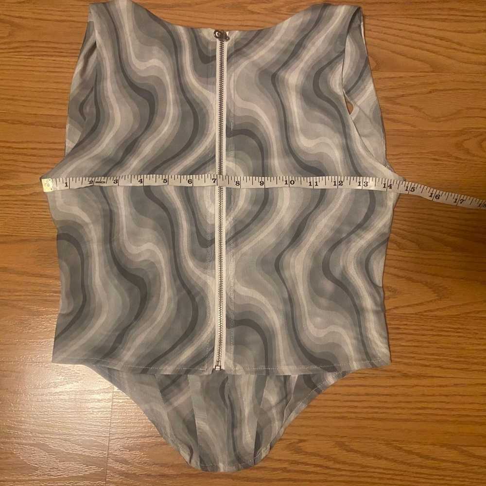 (NWOT ) MIAOU  mesh corset top - image 4