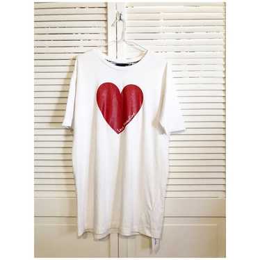 LOVE Moschino Heart White T-Shirt